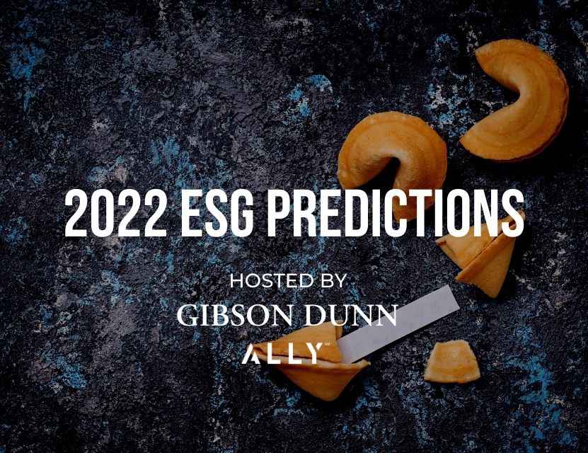 2022 Predictions: The ESG Crystal Ball