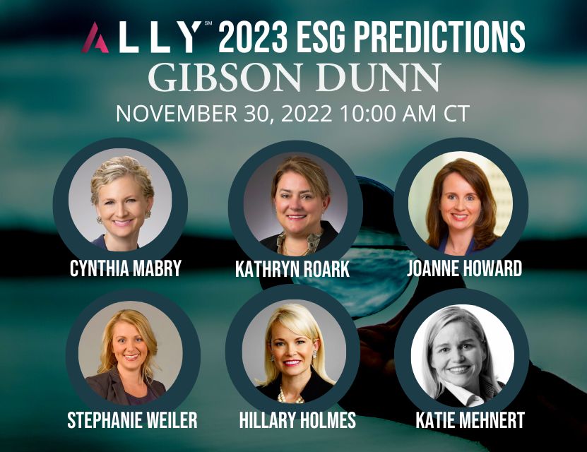 ESG Predictions for 2023