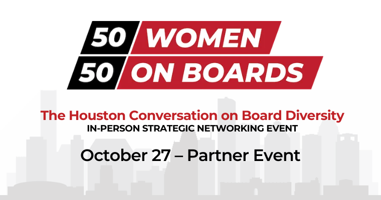 50/50 Women on Boards