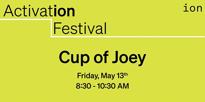 Activation Festival-Cup of Joey