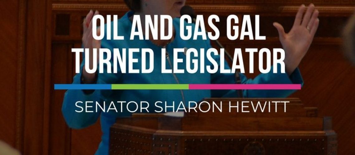 Oil and Gas Gal Turned Legislator