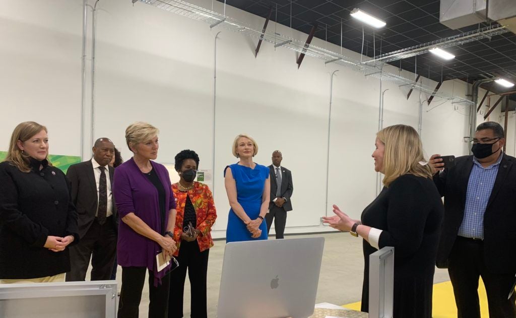 ALLY welcomes Energy Secretary Granholm to Greentown Labs for Roundtable Discussion on America Jobs Plan and New Energy Economy