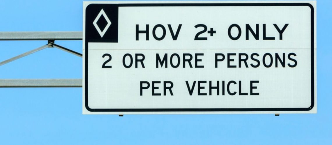 Signs We Don't Read: HOV Lane