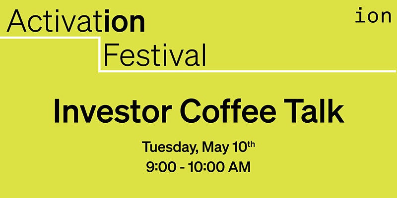 Activation Festival-Investor Coffee Talk