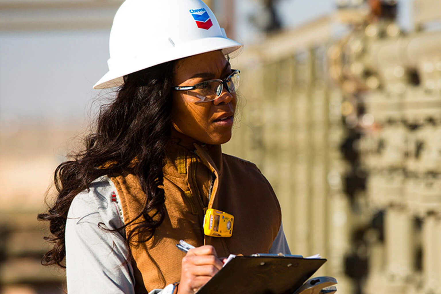 Chevron Worker