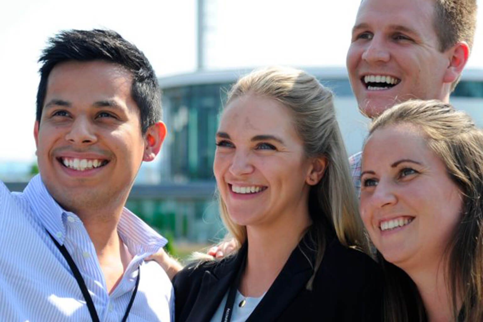 Equinor employees smiling