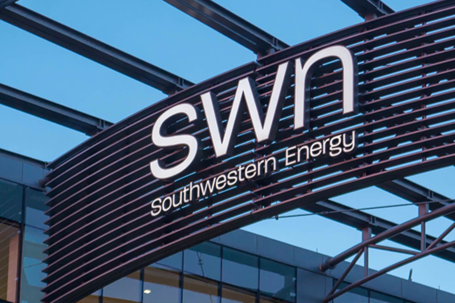 SWN logo on building