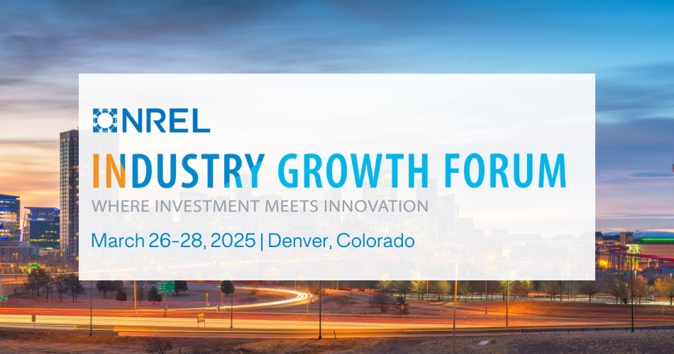 NREL Industry Growth Forum 2025