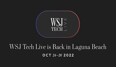 WSJ Tech Live in Back in Laguna Beach