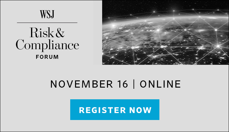 WSJ Risk & Compliance Forum